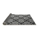 Sideview of Abstract Gray Modern Rug, abs5544gry