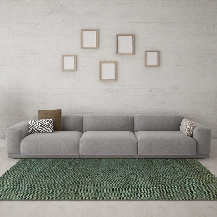 Machine Washable Abstract Light Blue Modern Rug in a Living Room, wshabs5545lblu