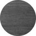 Round Machine Washable Abstract Gray Modern Rug, wshabs5545gry