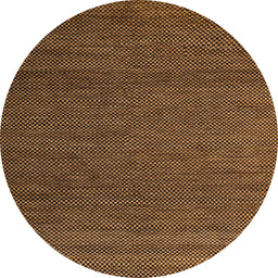 Round Abstract Red Modern Rug, abs5545
