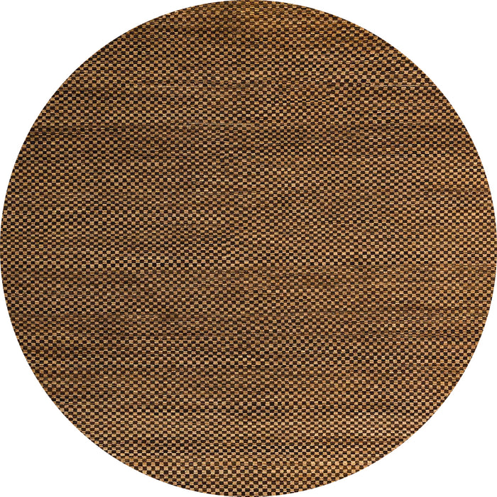 Round Abstract Red Modern Rug, abs5545