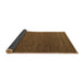 Sideview of Abstract Brown Modern Rug, abs5545brn