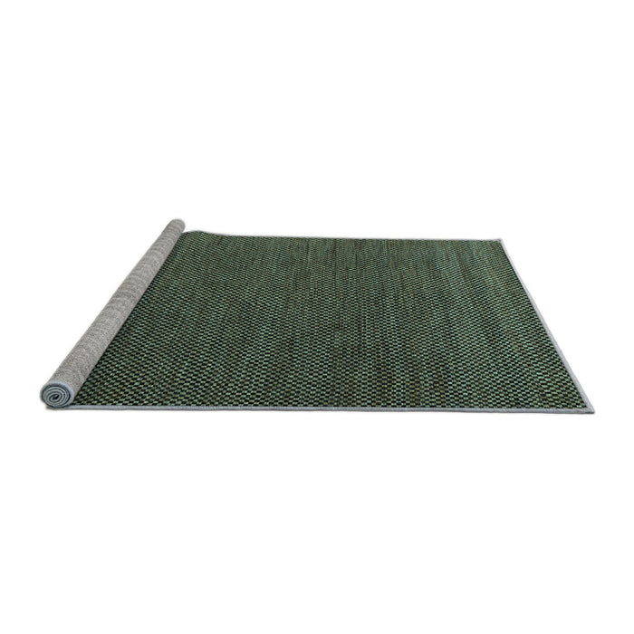 Sideview of Machine Washable Abstract Light Blue Modern Rug, wshabs5545lblu