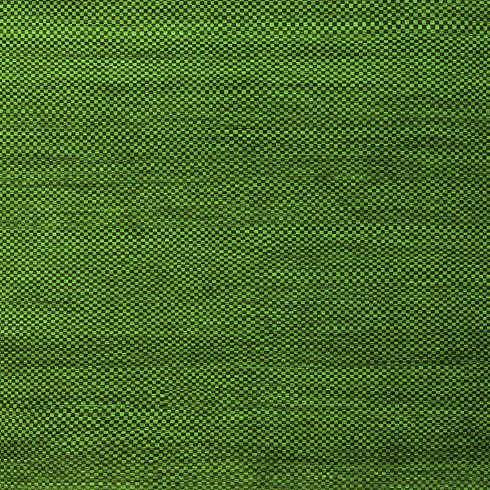 Square Abstract Green Modern Rug, abs5545grn