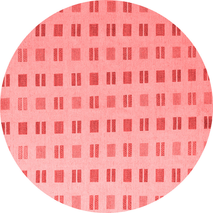 Machine Washable Solid Red Modern Rug, wshabs5546red