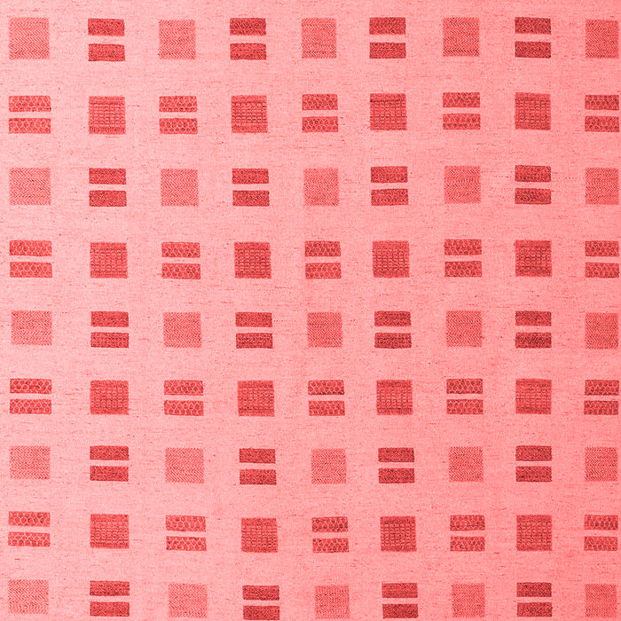 Machine Washable Solid Red Modern Rug, wshabs5546red