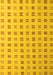 Solid Yellow Modern Rug, abs5546yw