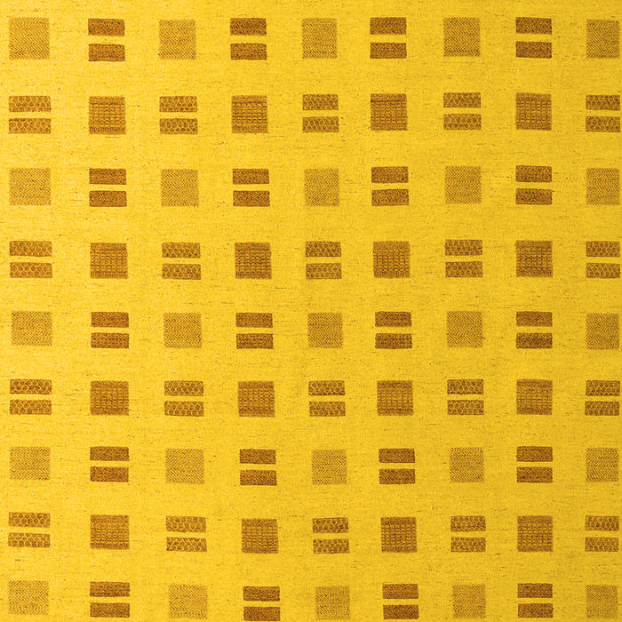 Solid Yellow Modern Rug, abs5546yw