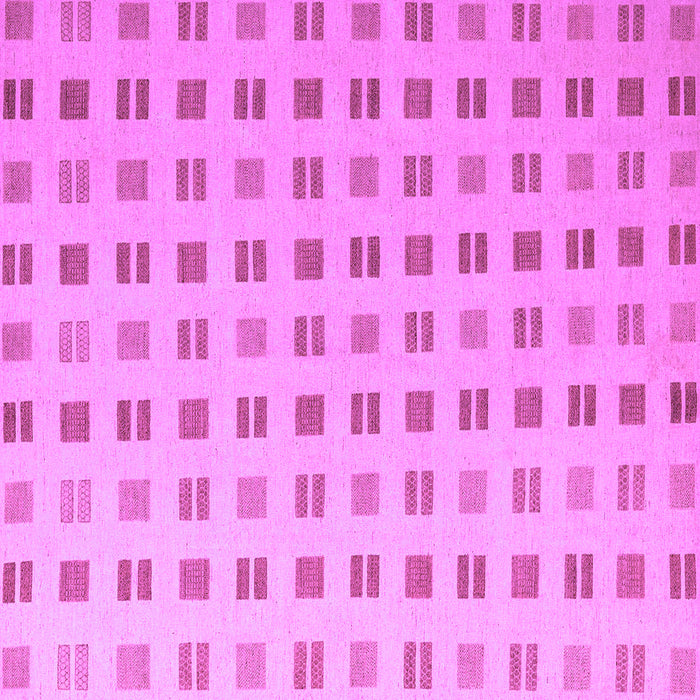 Square Solid Purple Modern Rug, abs5546pur