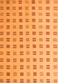 Solid Orange Modern Rug, abs5546org