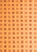 Solid Orange Modern Rug, abs5546org