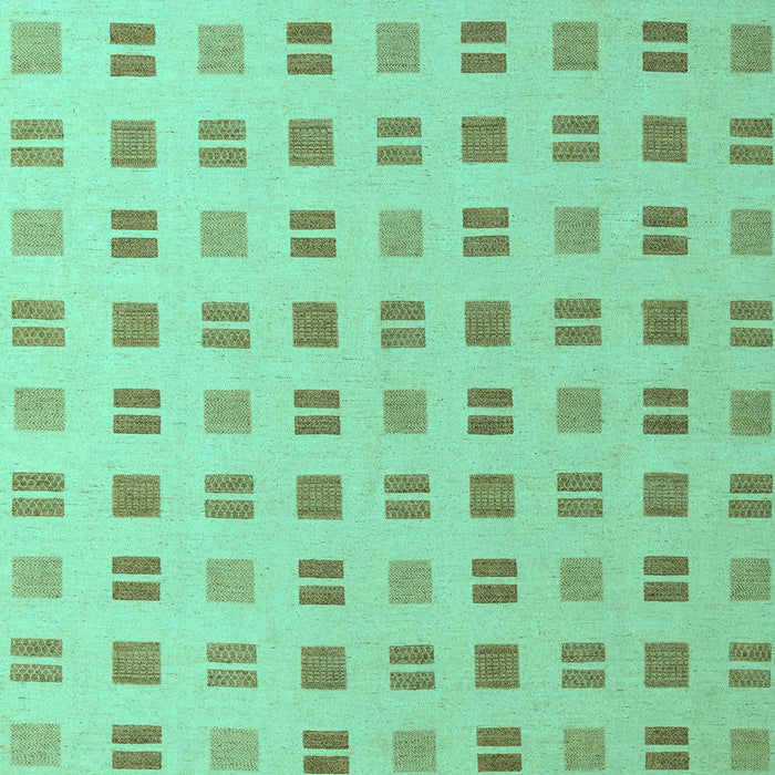 Machine Washable Solid Turquoise Modern Area Rugs, wshabs5546turq