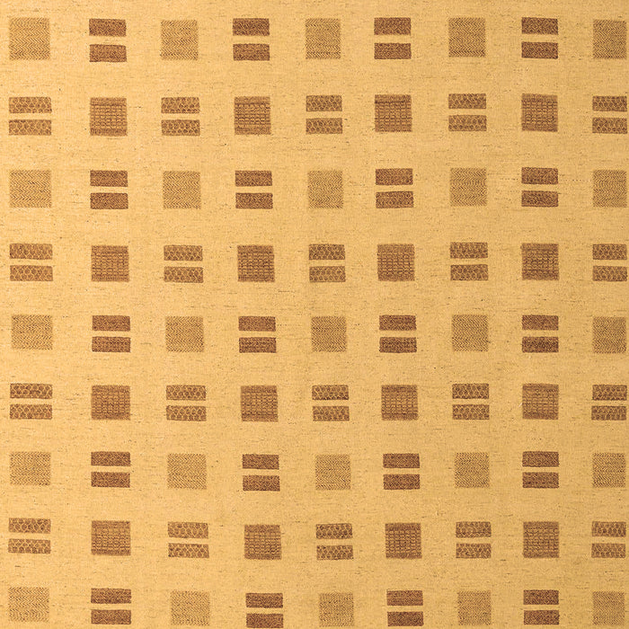 Machine Washable Solid Brown Modern Rug, wshabs5546brn