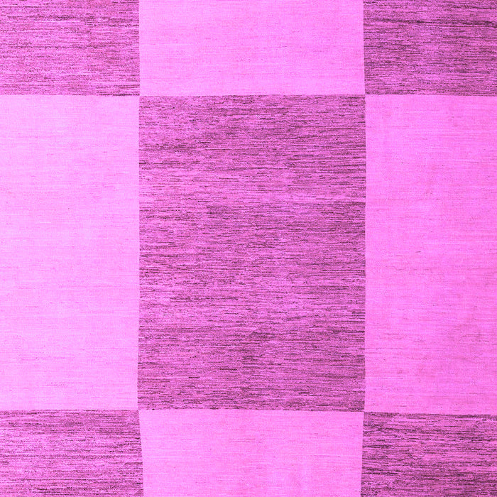 Machine Washable Checkered Purple Modern Area Rugs, wshabs5547pur