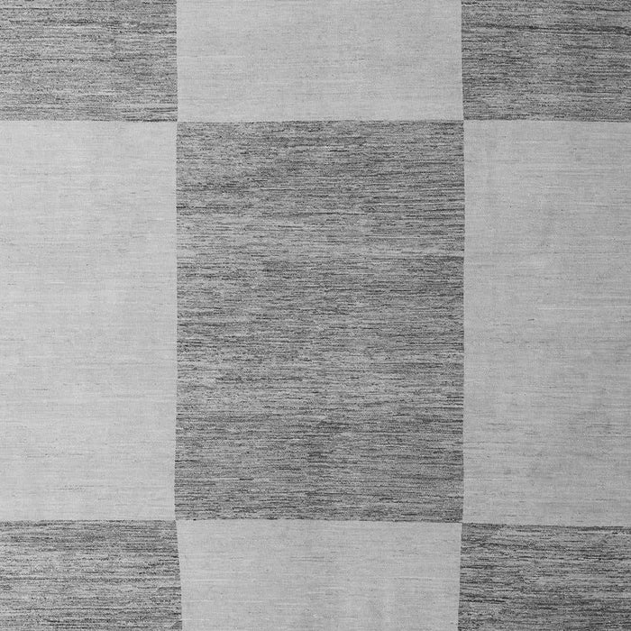 Checkered Gray Modern Rug, abs5547gry