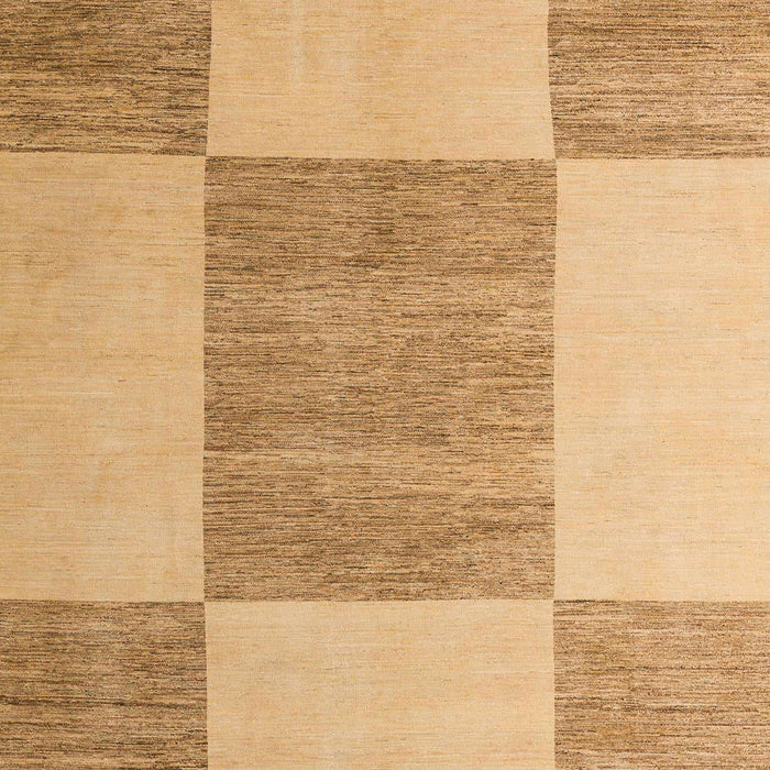 Machine Washable Abstract Orange Rug, wshabs5547