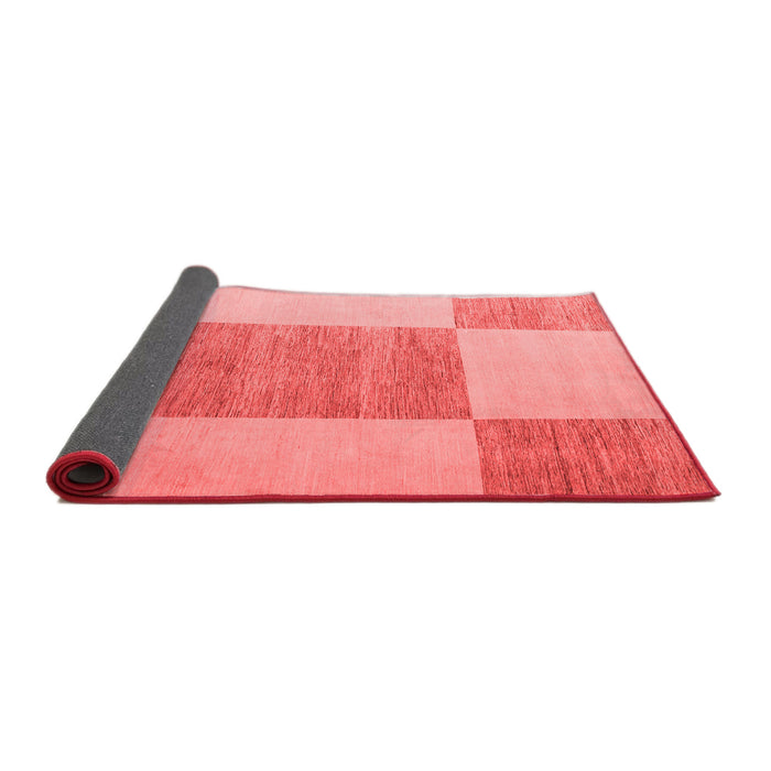 Checkered Red Modern Area Rugs