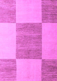 Checkered Purple Modern Rug, abs5547pur