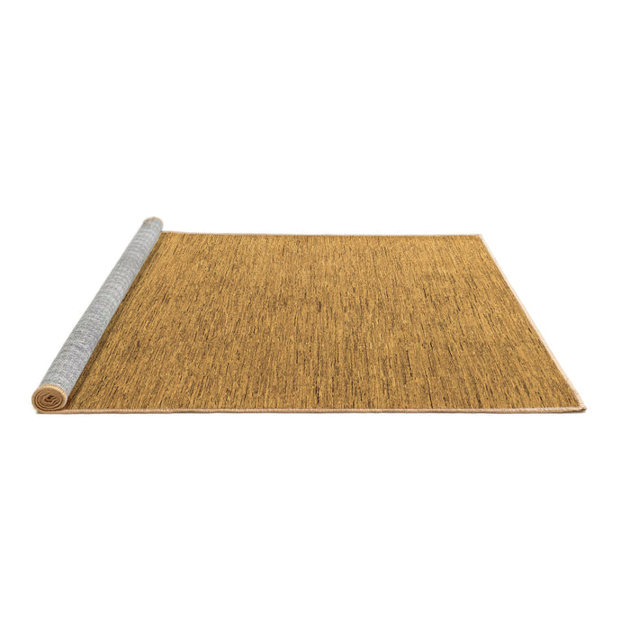 Sideview of Machine Washable Abstract Brown Modern Rug, wshabs5548brn