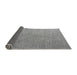 Sideview of Abstract Gray Modern Rug, abs5548gry