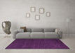 Machine Washable Abstract Purple Modern Area Rugs in a Living Room, wshabs5549pur