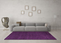 Machine Washable Abstract Purple Modern Rug, wshabs5549pur