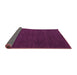 Sideview of Abstract Pink Modern Rug, abs5549pnk