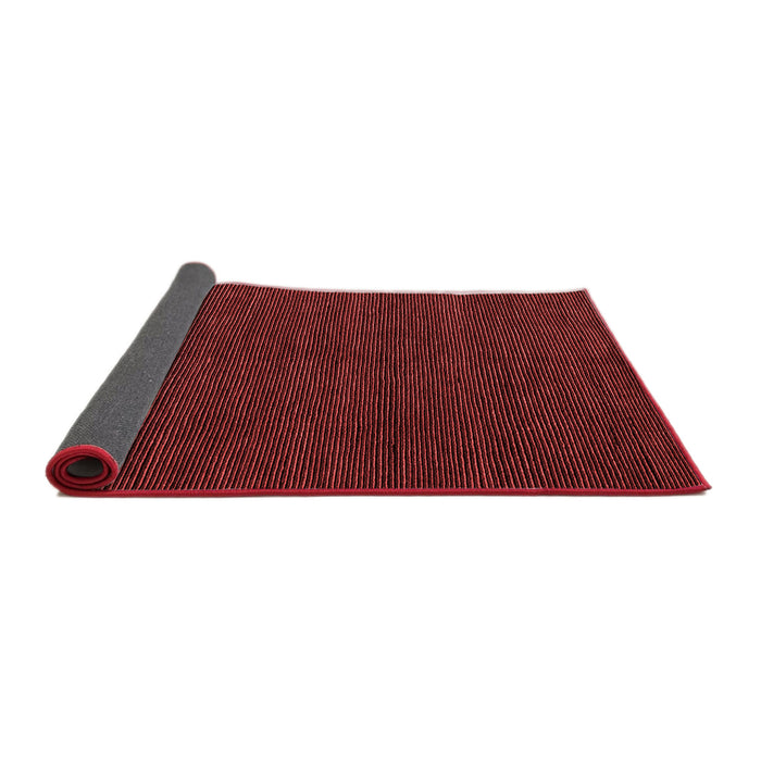 Abstract Red Modern Area Rugs