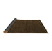 Sideview of Abstract Brown Modern Rug, abs5549brn