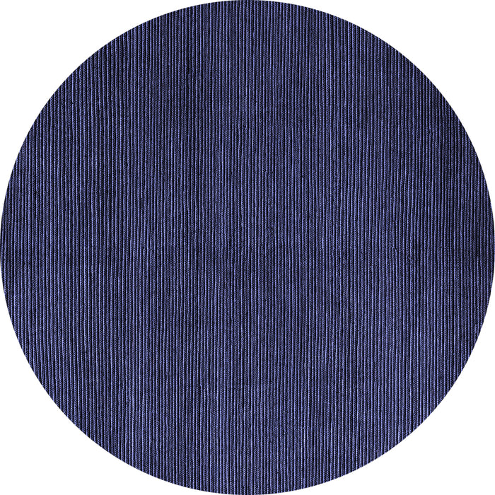 Round Machine Washable Abstract Blue Modern Rug, wshabs5549blu