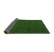 Sideview of Abstract Green Modern Rug, abs5549grn