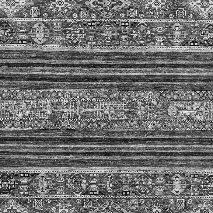 Machine Washable Abstract Gray Modern Rug, wshabs554gry