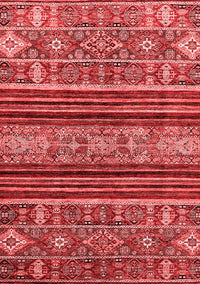 Abstract Red Modern Rug, abs554red