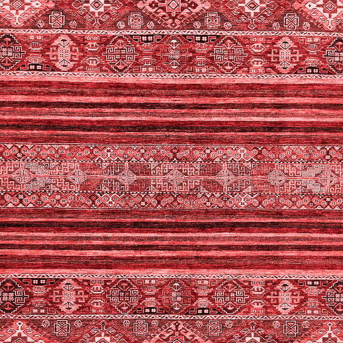 Abstract Red Modern Area Rugs