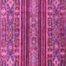 Square Abstract Pink Modern Rug, abs554pnk