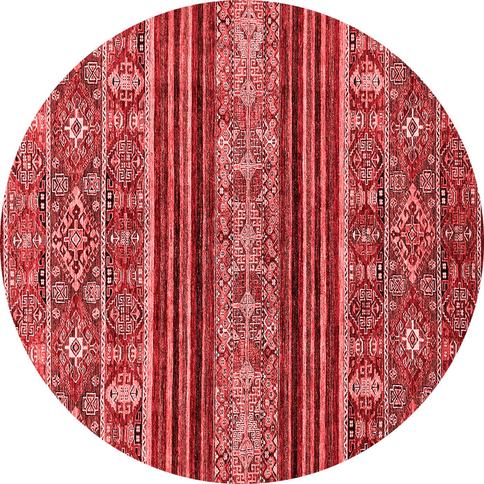 Machine Washable Abstract Red Modern Rug, wshabs554red