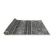 Sideview of Abstract Gray Modern Rug, abs554gry