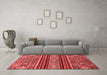 Modern Red Washable Rugs