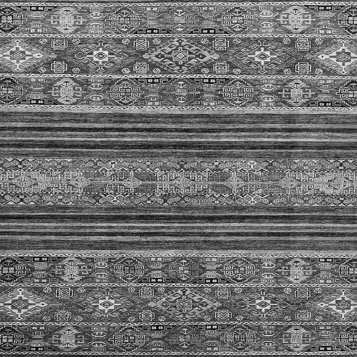 Square Abstract Gray Modern Rug, abs554gry