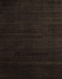 Abstract Chocolate Brown Modern Rug, abs5550
