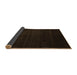 Sideview of Abstract Brown Modern Rug, abs5550brn