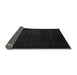 Sideview of Abstract Gray Modern Rug, abs5550gry