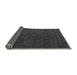 Sideview of Abstract Gray Modern Rug, abs5551gry