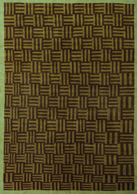 Abstract Turquoise Modern Rug, abs5551turq