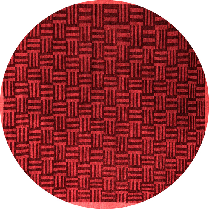 Machine Washable Abstract Red Modern Rug, wshabs5551red