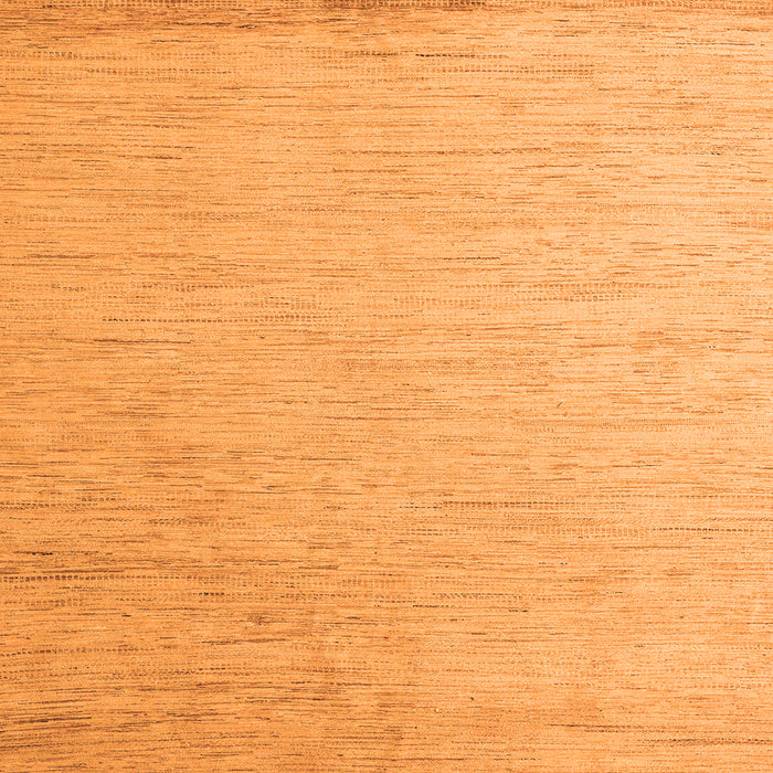 Square Solid Orange Modern Rug, abs5552org