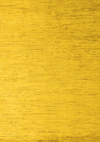 Solid Yellow Modern Rug, abs5552yw