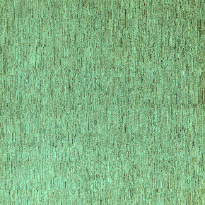 Square Machine Washable Solid Turquoise Modern Area Rugs, wshabs5553turq