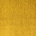 Square Machine Washable Solid Yellow Modern Rug, wshabs5553yw