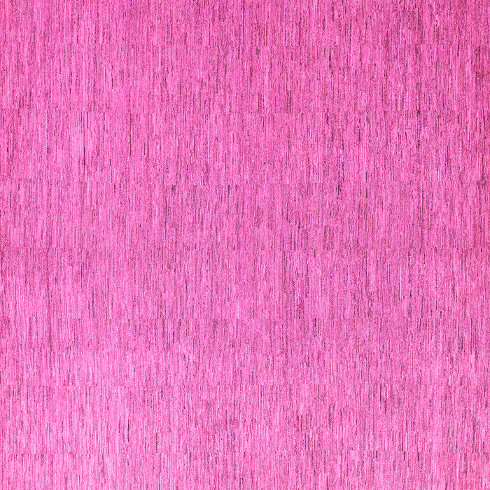 Square Machine Washable Solid Pink Modern Rug, wshabs5553pnk